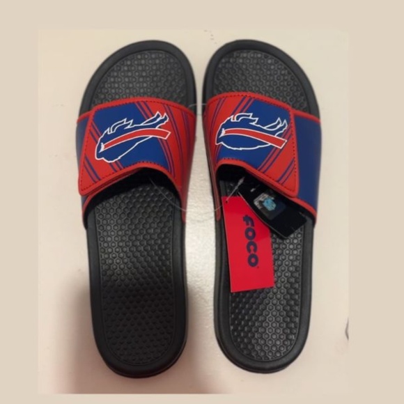 Buffalo Bills Slides Men's - Picture 1 of 2